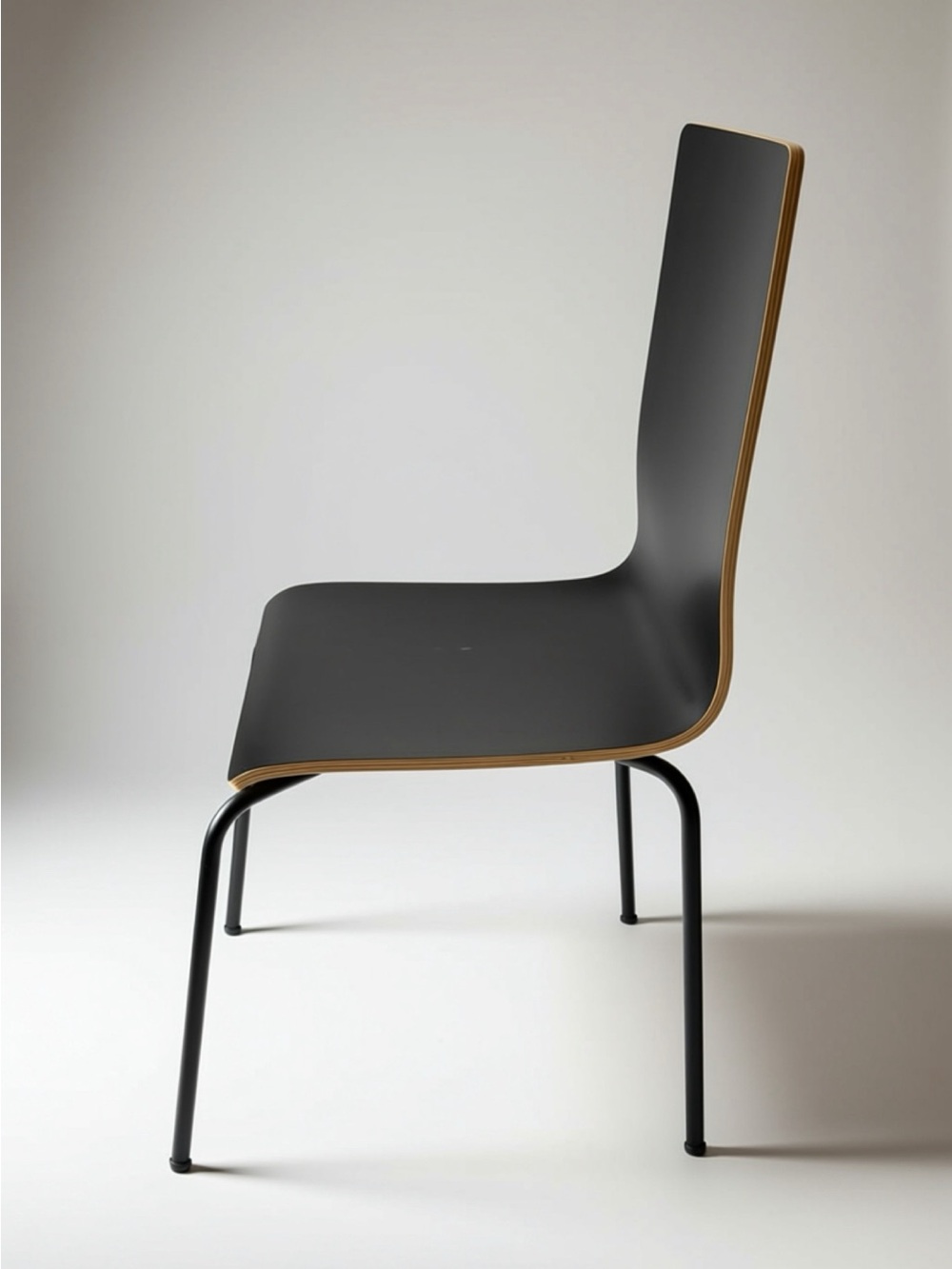 Black IKEA MARTIN Dining Chair -
Minimalist / Stackable